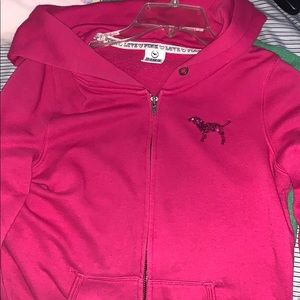 Pink Nike sweater